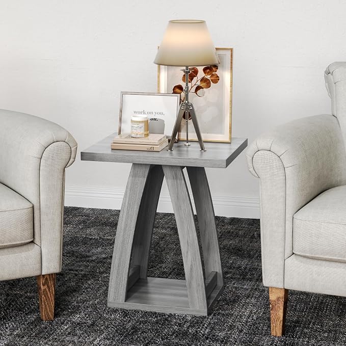 FROMJBEST End Tables Living Room, Side Table Beside Sofa, Nightstand by FROMJBEST