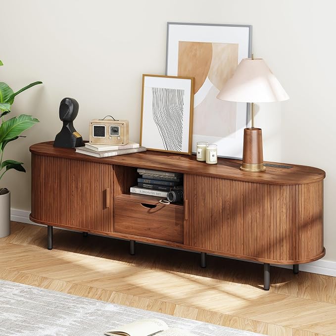 ONBRILL 69" TV Stand with Power Outlet - Image 6