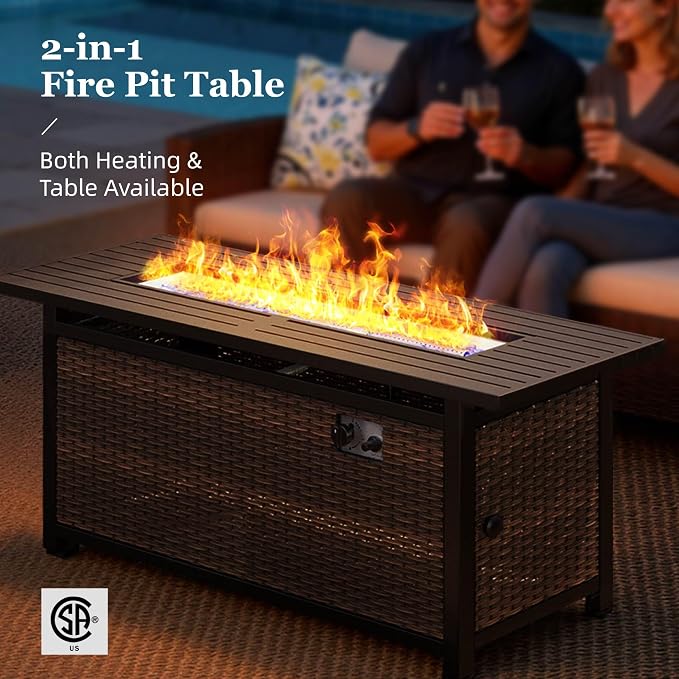 HERA'S HOUSE Red Patio Furniture Set, 6-Piece Outdoor Seating Conversation Sets - Image 3