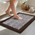 Bathroom Rugs 30x20 Non Slip Washable, Soft Absorbent Quick Dry Mats by Unknown