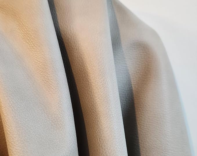 Soft Faux Leather Fabric PU Leather by The Yard Synthetic Pleather 0.9 mm Nappa - Image 7