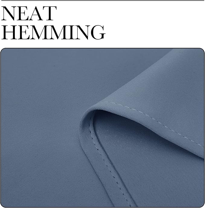 NICETOWN Bedroom Curtains, Home Decoration Solid Thermal Insulated Draperies & - Image 7