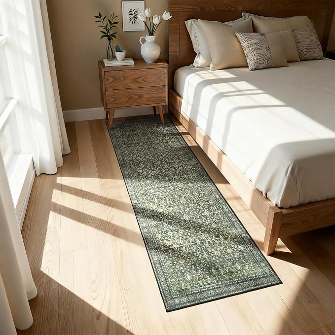 Lofus 2X 8 Area Rug for Hallways, Low Pile Soft Carpet Runner for Kitchen - Image 8