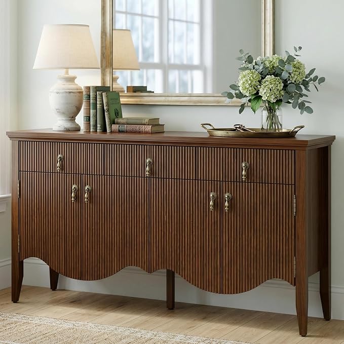 FUSUNBAO 57-Inch Sideboard Buffet Cabinet by FUSUNBAO