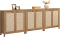 SICOTAS Sideboard Buffet Coffee Bar Cabinet by SICOTAS