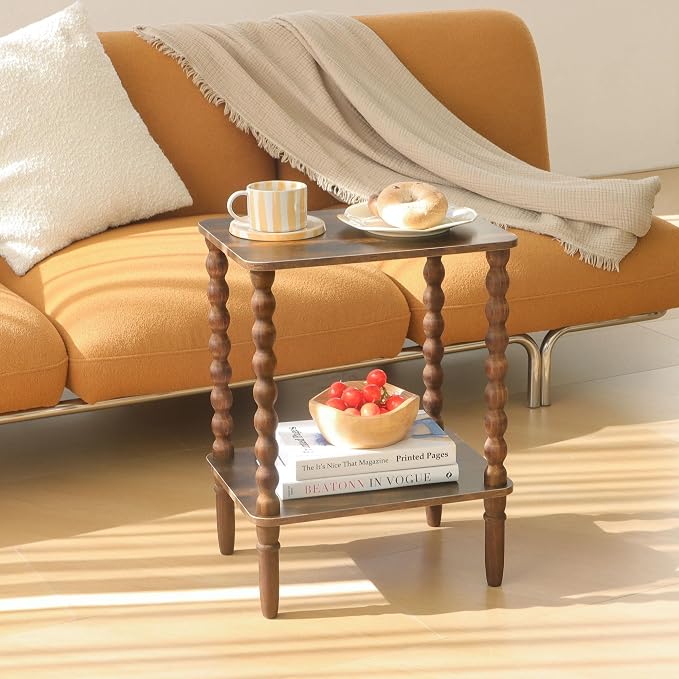 Fultyle Side Tables Set of 2, Small End Table - Image 2