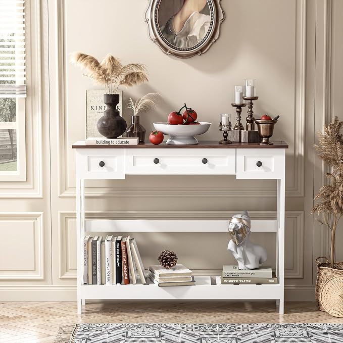 39.4" Farmhouse Console Table - Image 9