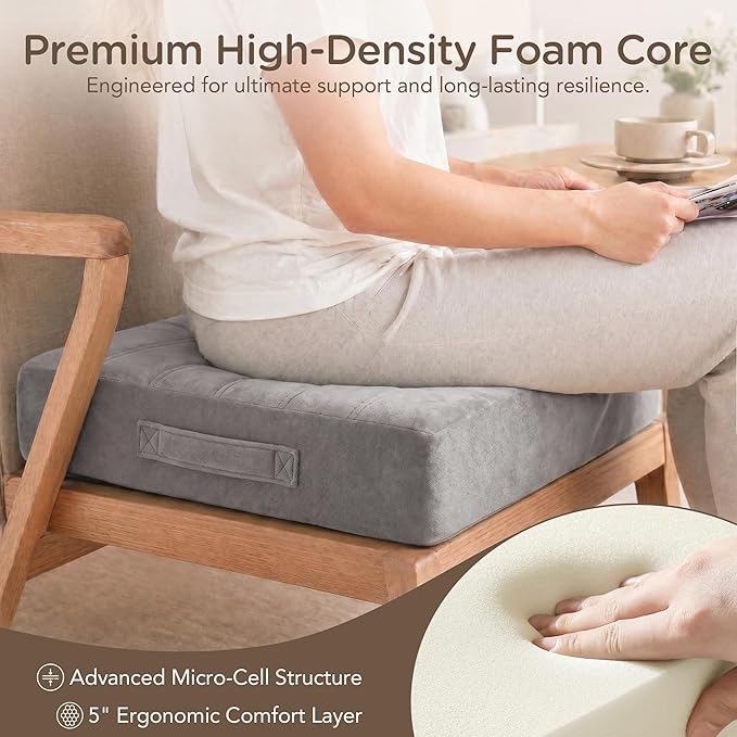 Codi Thick Replacement Couch Cushions 2 Sets, Upholstery Foam - Image 2