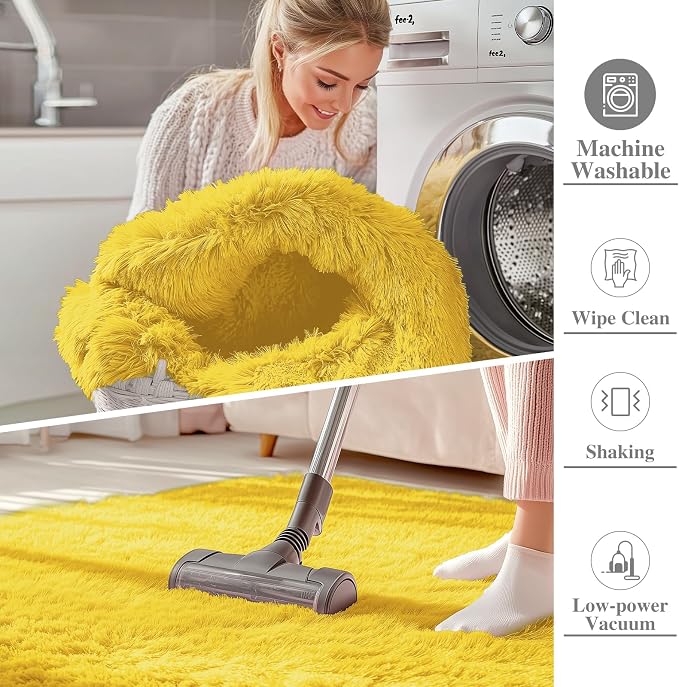 OLANLY 2x6 Machine Washable Runner Rugs - Image 2