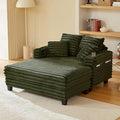 Amsleekey 64" Chaise Lounge Chair Indoor, Oversized Sleeper Chair by Amsleekey