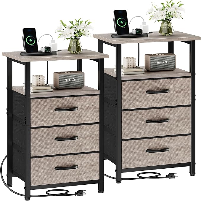 Vagusicc Nightstand Set of 2 by Vagusicc