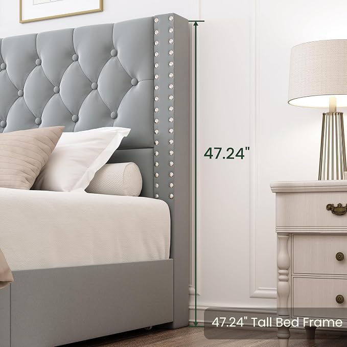 LARMACE King Size Bed Frame - Image 9