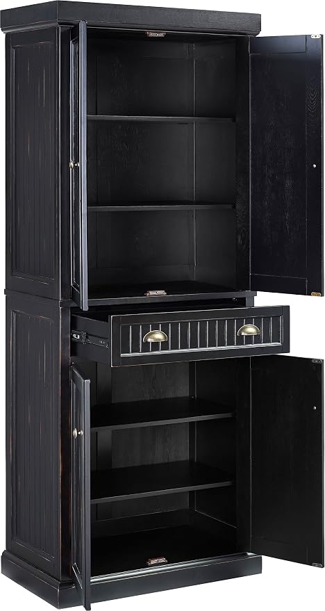 Crosley Furniture Seaside Coastal Pantry Storage Cabinet - Image 5