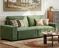 Vesgantti 85'' Chenille Couch for Living Room, 3 Seater Comfy Sofa by Vesgantti