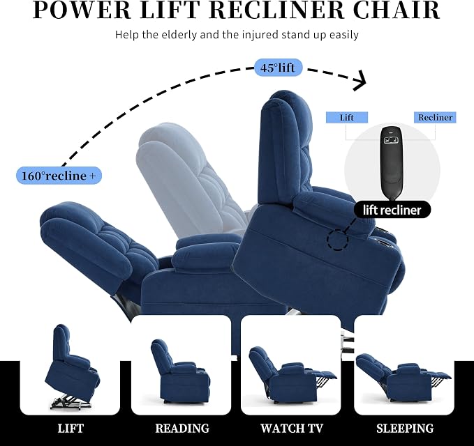 Power Lift Chair Recliners for Elderly - Image 5