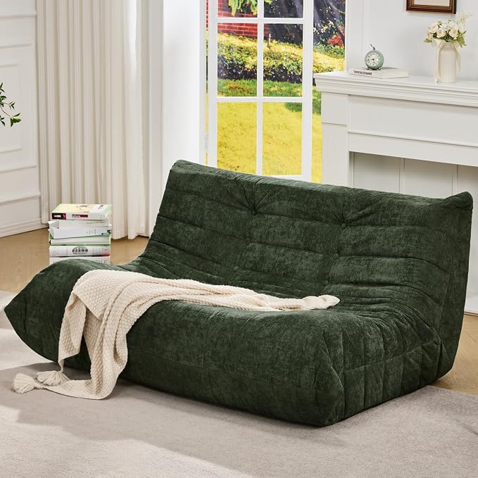 Bean Bag Chairs for Adults Giant Bean Bag Chair Memory Foam BeanBag Chair Bean by YourHomeDeservesMore