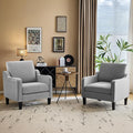 VINGLI Modern Accent Chairs Set of 2, Upholstered Sofa Chair Reading Chair by VINGLI
