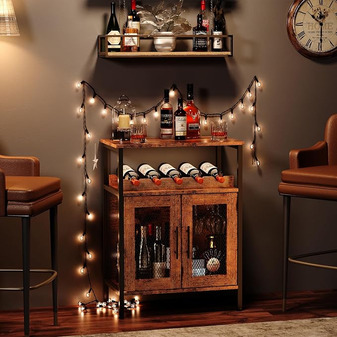 X-cosrack Wine Bar Rack Cabinet - Image 2