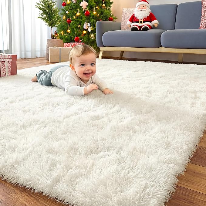OLANLY 7x11 Machine Washable Large Area Rugs by OLANLY