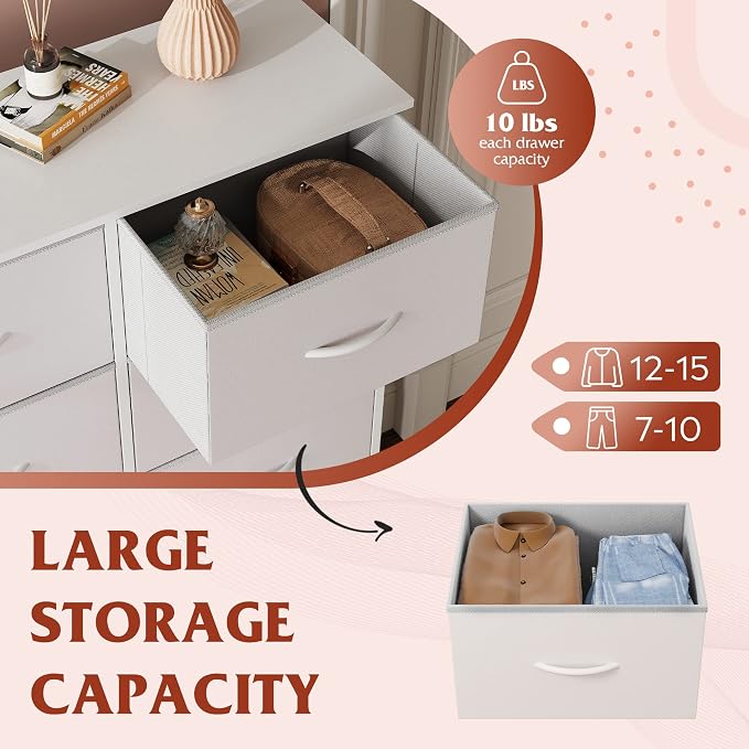WLIVE Tall Dressers for Bedroom - Image 5