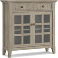 SIMPLIHOME Acadian Storage Cabinet by SimpliHome