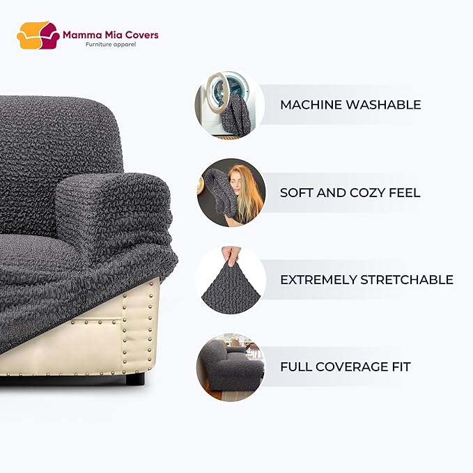 PAULATO BY GA.I.CO. Loveseat Slipcover - Image 4
