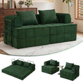 Korser Folding Convertible Sofa Bed, Corduroy Upholstered Boneless Couch by KORSER