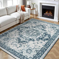 Rugflix 6x9 Area Rug for Living Room, Machine Washable Area Rugs by RugflixAreaRugs