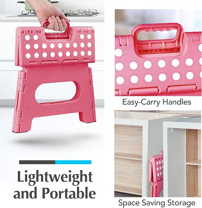 Handy Laundry Folding Lightweight Step Stool - Image 7