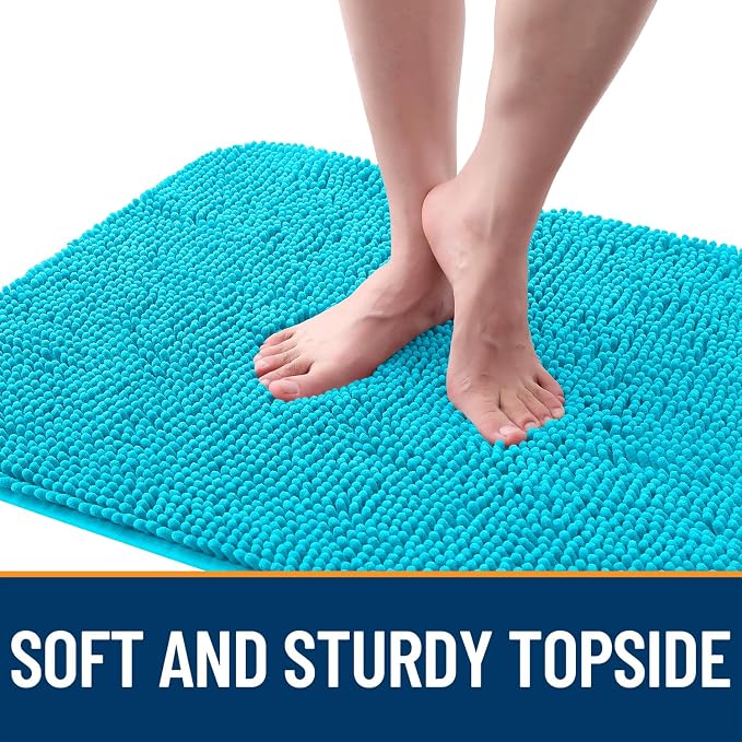 OLANLY Dog Door Mat for Muddy Paws 47x24, Absorbs Moisture and Dirt, Absorbent - Image 4