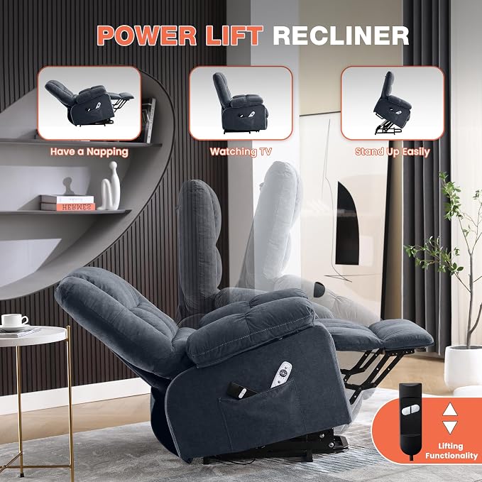 MAHOMICO Power Lift Recliner Chair - Image 5