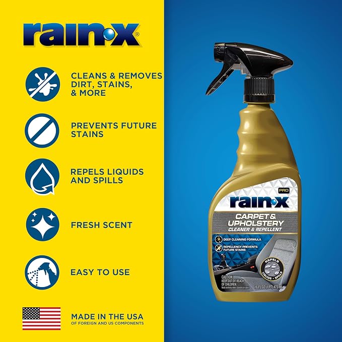Rain-X 620234SRP Carpet & Upholstery Cleaner Repellent - Image 3