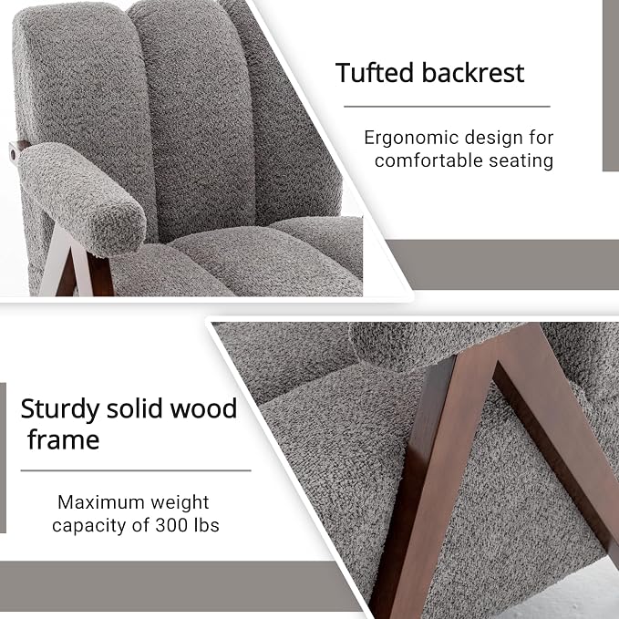 Mid Century Modern Accent Chair - Image 3
