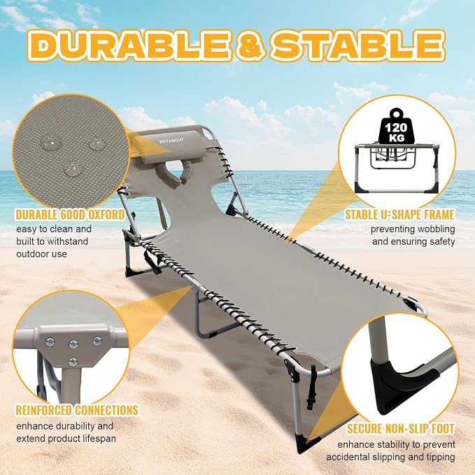 Backpack Sun Tanning Chair - Image 5