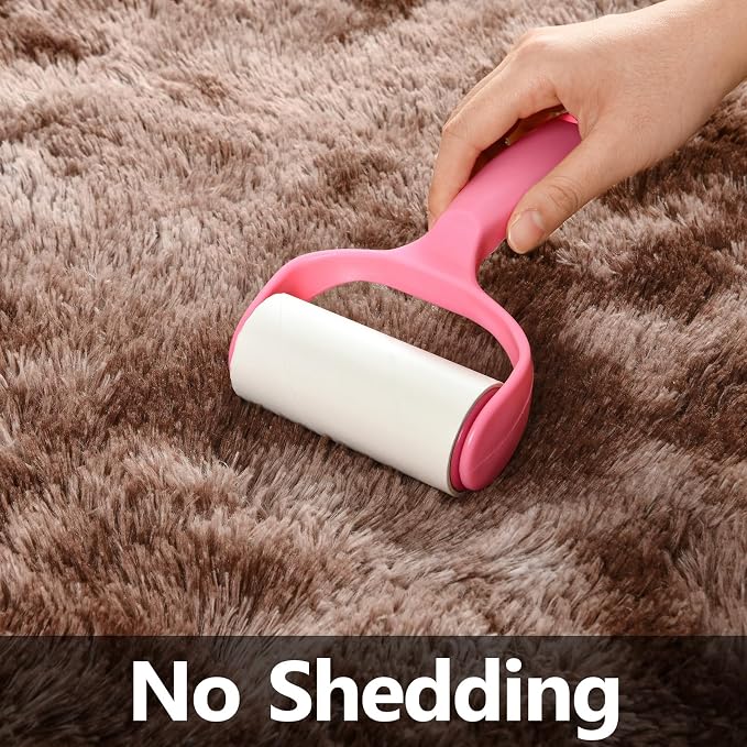 Deerhoo Large Shag Area Rugs 5 x 8, Tie-Dyed Plush Fuzzy Rugs - Image 5