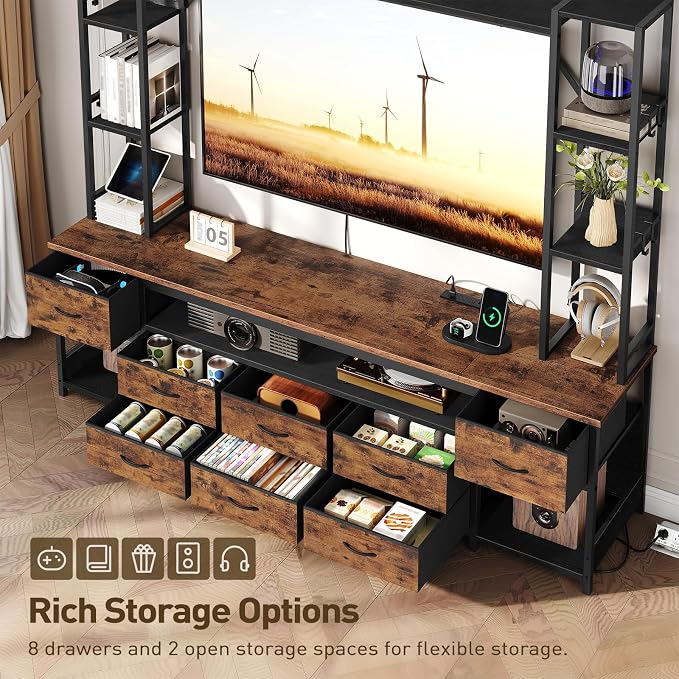 RALGEND Large Entertainment Center - Image 3