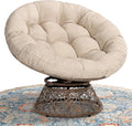 Bme 40" Ergonomic Wicker Papasan Chair by Bme