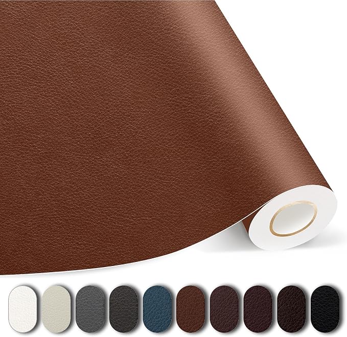 Kangshoon Leather Repair Patches, 35X79 Inch Self-Adhesive Leather Repair Tape by GiveYourFurnitureaNewLife