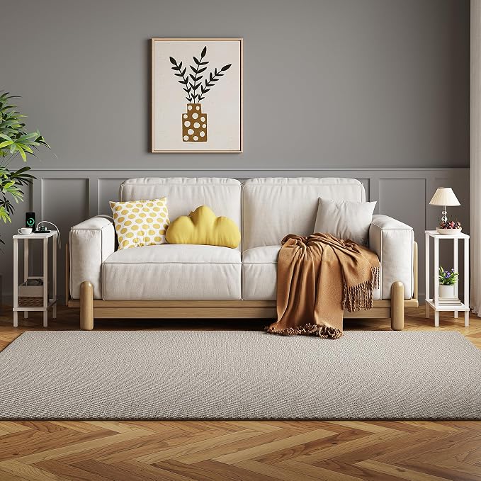 TUTOTAK Small Side Table, Narrow End Table, Skinny Sofa Table, Slim Nightstand - Image 2