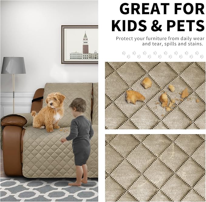 Easy-Going Oversized Recliner Sofa Cover, Reversible Couch Cover - Image 3