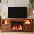 YESHOMY LED Fireplace TV Stand by SearchallYESHOMY