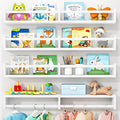Fixwal Nursery Book Shelves, 32 Inch Floating Bookshelves by Fixwal