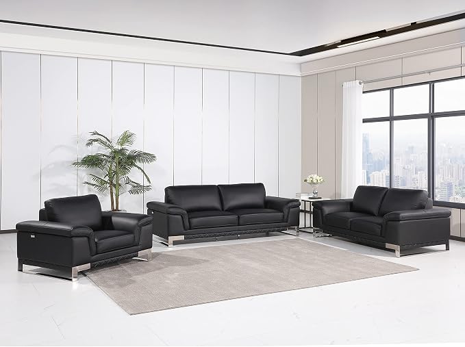 Blackjack Furniture Weston Collection Genuine Italian Leather Living Room Chair by BlackjackFurniture