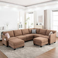 122.8" Large Sectional Couches for Living Room, 6 Seater L Shaped Modular by ZXDesign