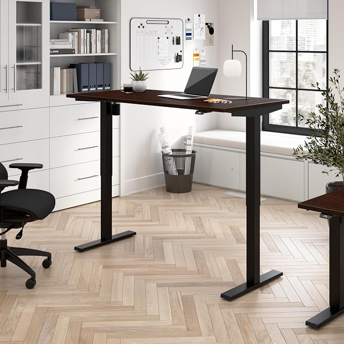 Bush Business Furniture 60-inch Electric Height Adjustable Standing Desk - Image 2