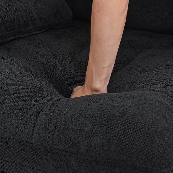 JACH V Shape Couch Sectional for Living Room, Modular Convertible Sofa - Image 8