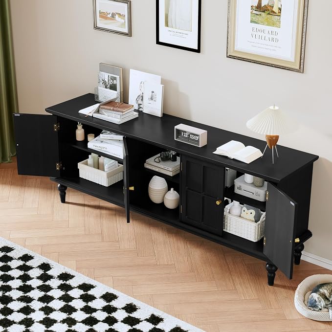3More 67" Mid Century Modern TV Stand - Image 7