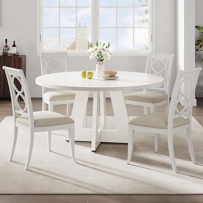 GAOMON 47 Inch Round Dining Table by GAOMON