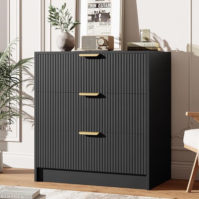 Garvee 3 Drawer Dresser for Bedroom by Garvee