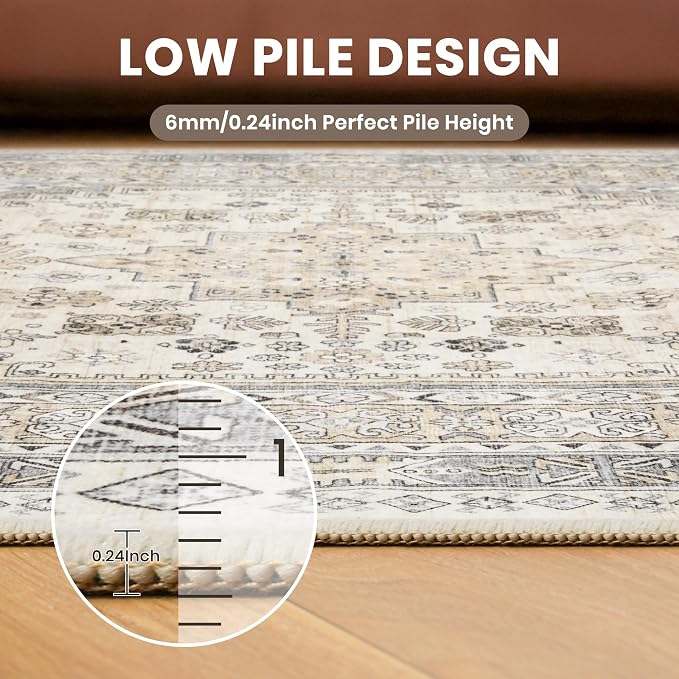 zesthome Washable Round Area Rugs - Image 7